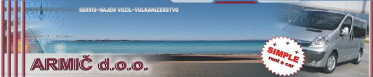 Rent a car Armič